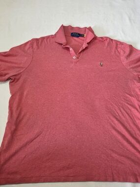 Polo by Ralph Lauren Pink Heather Short-Sleeve Polo